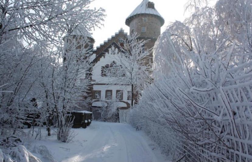Fockelberg Luxus Appartement Im Schloss מראה חיצוני תמונה