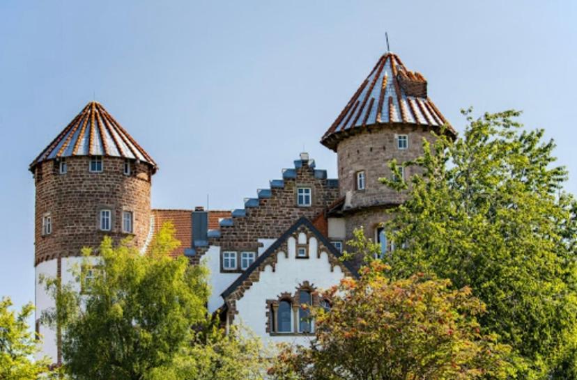 Fockelberg Luxus Appartement Im Schloss מראה חיצוני תמונה